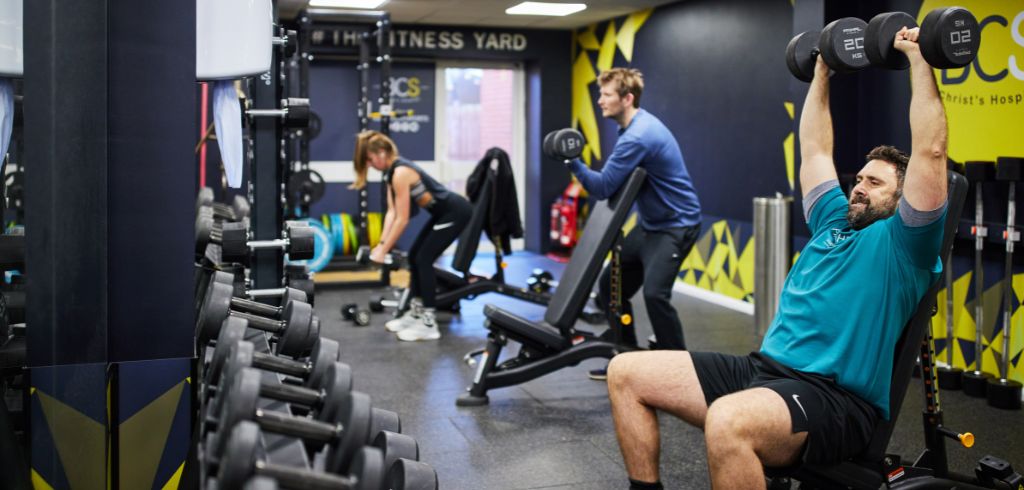 weightlifting at bluecoat sports